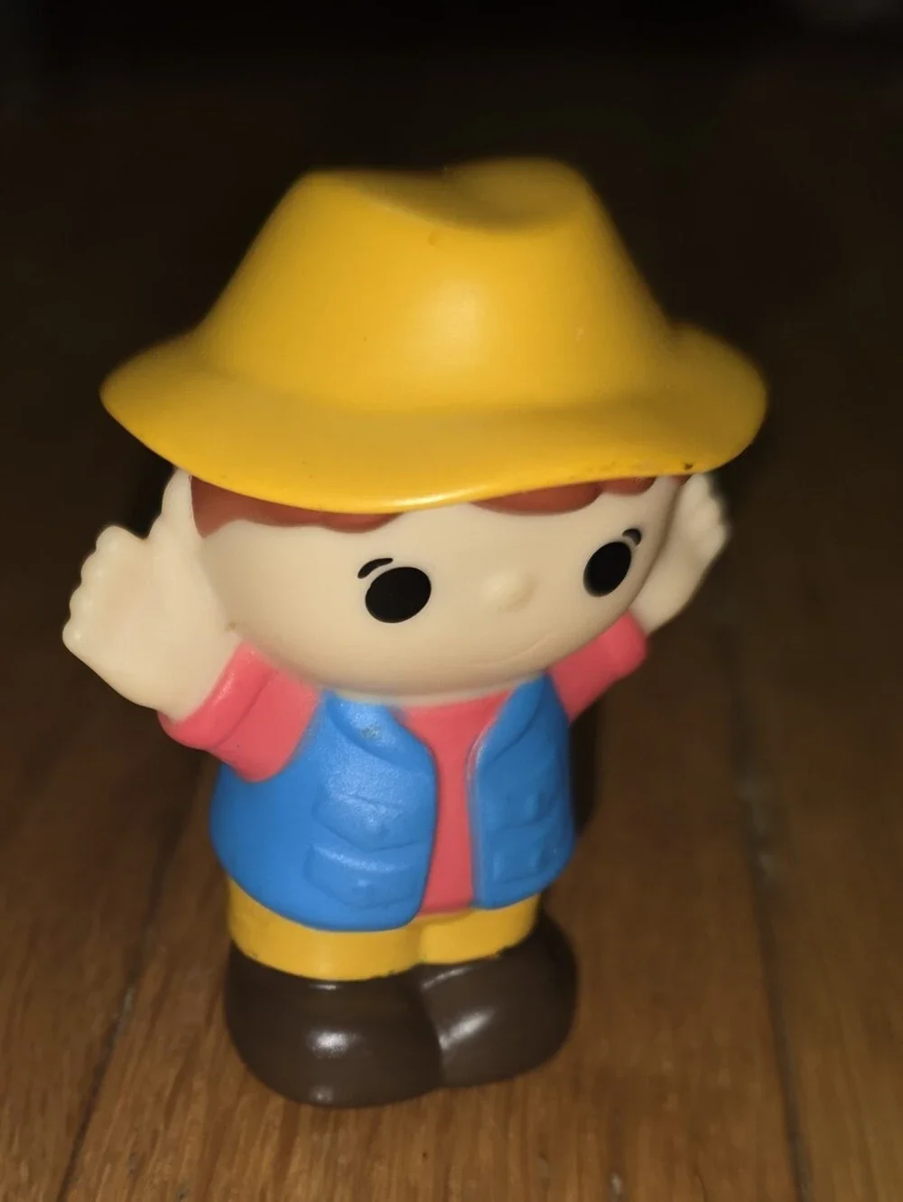Vintage 1997 Fisher-Price Little People Farmer Jed Figure (Replacement Piece)